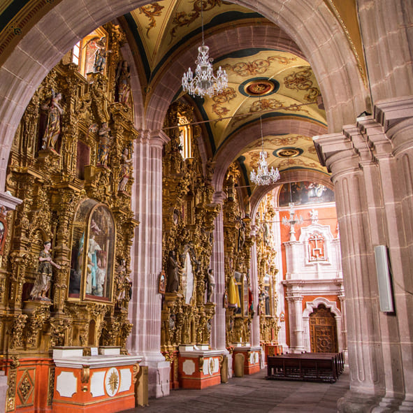 Visitar el Templo de Santo Domingo en Zacatecas 